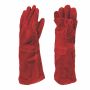 Dromex Premium Red Heat Resistant Gloves Elbow Length