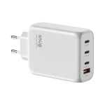 Snug 4 Port Pd Gan 100W Wall Charger - White