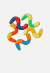 Crocs Uv Changing Candy Worms 5 Pack - Multi