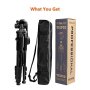 Dslr Camera Tripod Alluminum Lightweight Travel Camera Stand For Canon Nikon Sony Olympus