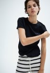 Fitted T-Shirt - Black