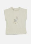 Polo Girls Jessica Printed Short Sleeve Tee - Putty