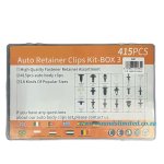 Sl Box 3 415PCS Auto Retainer Panel Clips