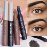 Sponge Head Eyebrow Dye Cream Three-dimensional Eyebrow Cream Waterproof Smudge Proof Natural Easy Coloring Daily Makeup Black C