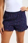 Ladies Cheeky Pyjama Shorts