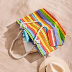Sunset Symphony Beach Bag Yellow