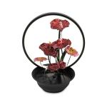 Water Feature With Rocks & LED Ring Multicoloured