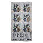 Tear Resistant Deco MINI Prints Bunnie Buddies