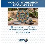 Mosaic Workshop Booking Fee 24 Oct 2026