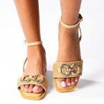 Madison Mercedes Sandal - Light Taupe - 8