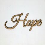 Wood Great Vibes Hope