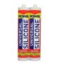 Powr Universal Silicone Sealant Bronze 260ML Cartridge 2 Pack