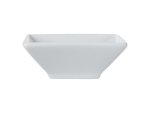 White Basics Square Footed Sauce Dish