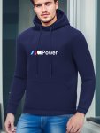 Skull Print Kangaroo Pocket Hoodie Casual Long Sleeve Hoodies Pullover Sweatshirt Men's Clothing For Fall Winter