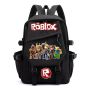 Children Schoolbag Roblox Game Merchandise Canvasbackpack