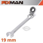 Flexible Ratchet Combination Wrench 19MM