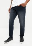 Obsidian Signature Sabre Fit Tapered Jeans - Indigo