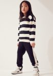 Printed Joggers - Black