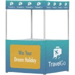 Ovation Sublimated Gazebo 1.5M 1.5M 4 Half-wall Skins