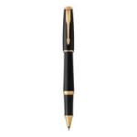 Urban Rollerball Pen - Muted Black Gold Trim