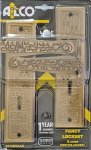 Mortice Lock Fancy Sabs 3L Alco Coffee