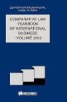 Comparative Law Yearbook Of International Business 2003 V.25 Hardcover