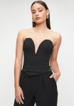 Sissy Boy A Moment: Corset Top With V-wire - Black