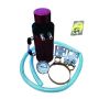 Oil Catch Can Red Tank With Gauge + Air Freshener