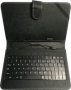 7 Tablet Case With Wired Keyboard Black