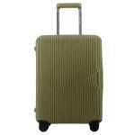 Pierre Cardin Cannes Clip Hard Shell Trolley Bag - Green - Large