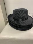 1920S Gatsby Hat Pinstripe