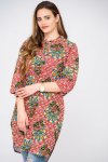 Lularoe Ladies Printed Modest Long Blouse Shirt Dress
