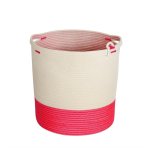 Handle Cylinder Basket - Celebrate Spring & Summer - Pink