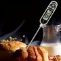 1PC Food Thermometer Instant Read Meat Thermometer Termometro Digital Cocina Baking Thermometer Digital Cooking Food Thermometer With Long Probe For Grill Candy Kitchen Bbq