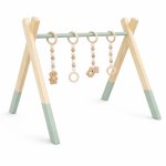 GREE N Wooden Baby Gym With Wooden Dangles