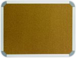 Info Board Aluminium Frame - 1500 900MM - Cork