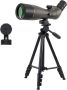 SV29 Spotting Scope For Target Shooting 25-75X80 With Camera Tripod