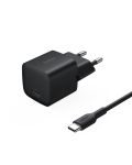 Belkin Usb-c Charger 25W With 60W Usb-c Cable 1M - Mobile Phone Power Supply Pd 3.0 For Fast Charging With Pps For Apple Iphone
