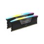 Corsair Vengeance Rgb Amd EXPO32GB 2 X 16GB DDR5 Dram 5200MHZ C40 Memory Kit 40-40-40-77 1.25V Cool Grey.