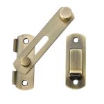 Alise 4 Inch Flip Latch Gate Latches Safety Door Lock For Barn Wood Fence Sliding French Doors Heavy Duty SUS304 Stainless Steel