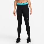 Nike Women's Pro Mid-rise Mesh-paneled Leggings