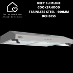 Defy Slimline Cookerhood Stainless Steel - 60CM DCH60SS