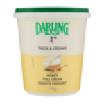 Thick & Creamy Honey Full Cream Smooth Yoghurt 1KG