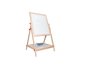 2 In 1 Easel Wooden White And Black Board