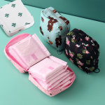1PC Creative Simple Sanitary Towel Storage Bag Multifunctional Travel Waterproof Bag Cosmetic Organizer Ideal Choice For Gifts