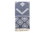 Kelim Turkish Towel Navy