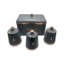 Royal Homeware Bread Bin And Canisters 4-Piece Set | PriceCheck