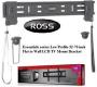 Ross Essentials Series Low Profile 32-70 Inch Flat To Wall Lcd Tv Mount Bracket