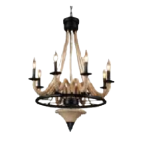 Industrial Lamp Hemp Rope
