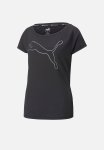 Puma Train Favorite Jersey Cat Tee - Black